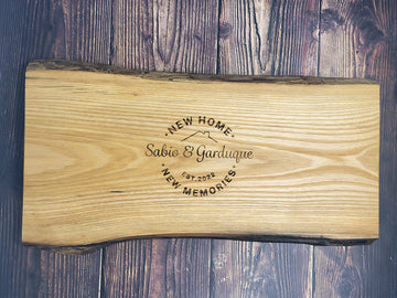 Live-Edge Charcuterie Slab